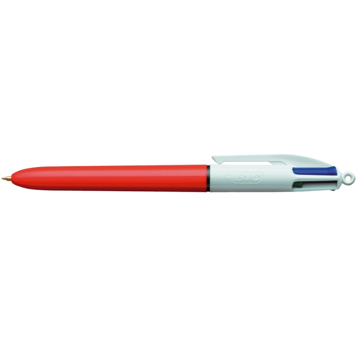 Bic Bolígrafo Retráctil 4 Colores Punta Fina 0,8 mm 1