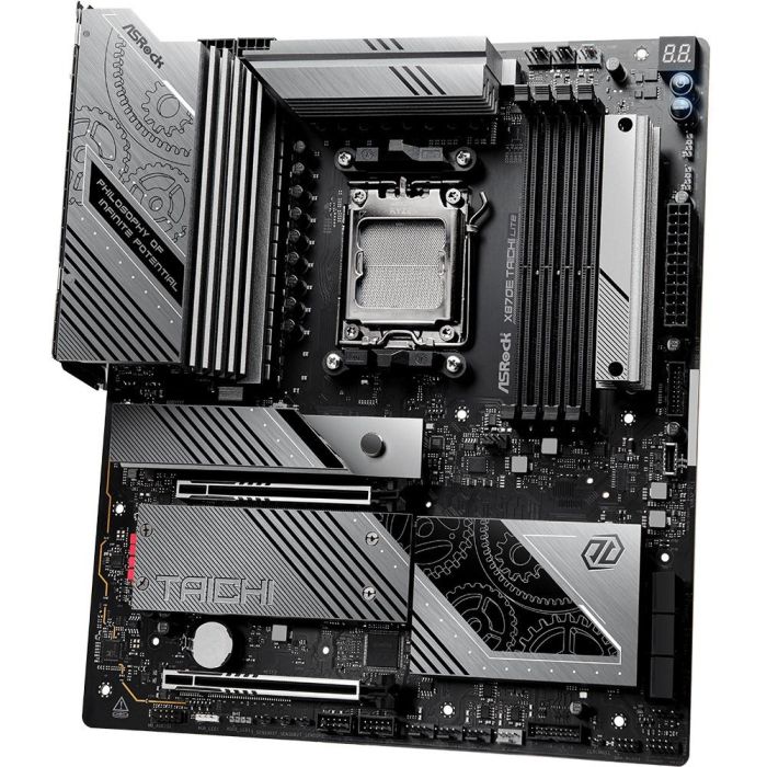 ASRock 90-MXBPA0-A0UAYZ Placa Base AMD X870 Socket AM5 ATX, Compatible con Ryzen 7000/8000/9000, Wi-Fi 7 4 ASRock 90-MXBPA0-A0UAYZ Placa Base AMD X870 Socket AM5 ATX, Compatible con Ryzen 7000/8000/9000, Wi-Fi 7 4