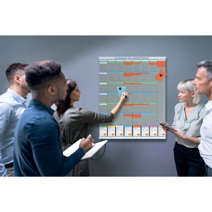 Nobo T-Card Ficha para Plannings de Cartulina 170 gr Color Verde Pack 100 Unidades 7