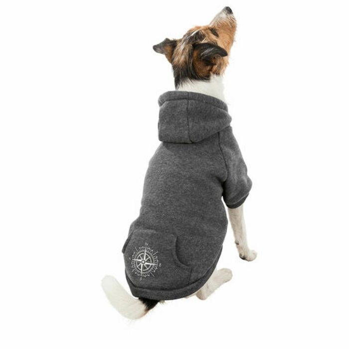 Sudadera para Perro Trixie Flensburg Gris L 1 Sudadera para Perro Trixie Flensburg Gris L 1