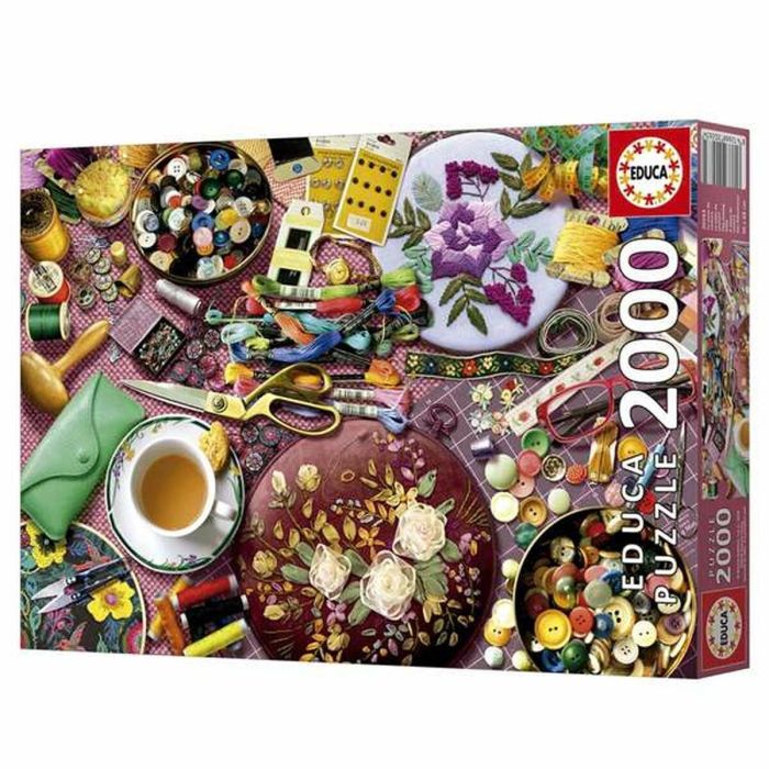 Educa Puzzle La Mesa de Costura 1747456934112 2000 piezas 96x68 cm a partir de 15 años 0 Educa Puzzle La Mesa de Costura 1747456934112 2000 piezas 96x68 cm a partir de 15 años 0