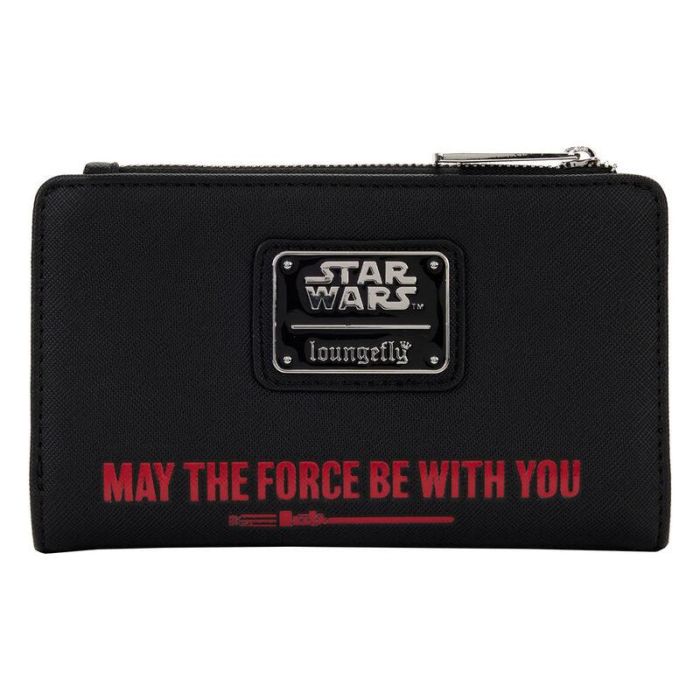 Loungefly Cartera Star Wars Trilogia 2 - Licencia Oficial - 100% Cuero PU - 16.5 x 10 cm 2 Loungefly Cartera Star Wars Trilogia 2 - Licencia Oficial - 100% Cuero PU - 16.5 x 10 cm 2