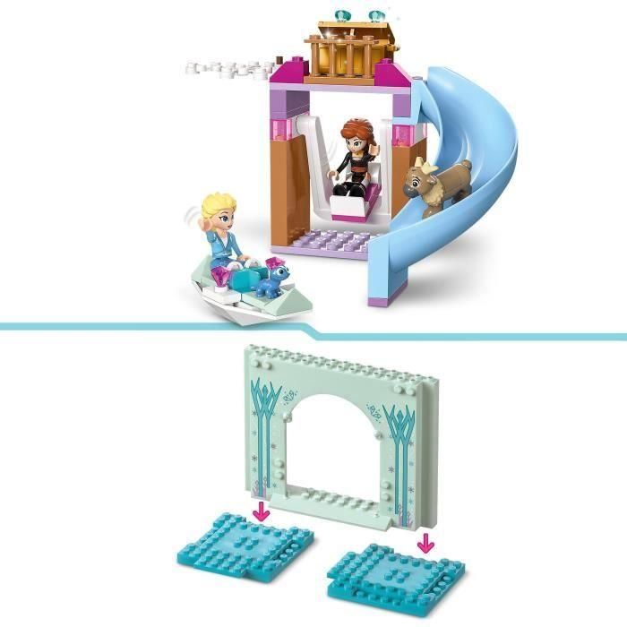 LEGO 43238 Disney Princess: Castillo de Hielo de Elsa Frozen, Juguete para Construir con 2 Figuras de Animales 2 LEGO 43238 Disney Princess: Castillo de Hielo de Elsa Frozen, Juguete para Construir con 2 Figuras de Animales 2
