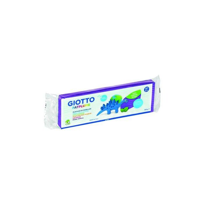 Plastilina Patplume 350Gr Caja 12 Pastillas Violeta