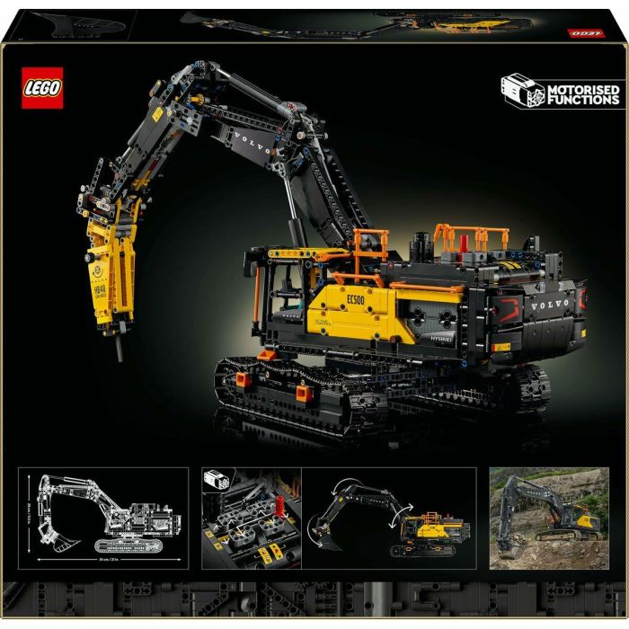 LEGO 42215 Technic Excavadora Híbrida Volvo EC500 - Set de Construcción Detallado para Adultos 6 LEGO 42215 Technic Excavadora Híbrida Volvo EC500 - Set de Construcción Detallado para Adultos 6