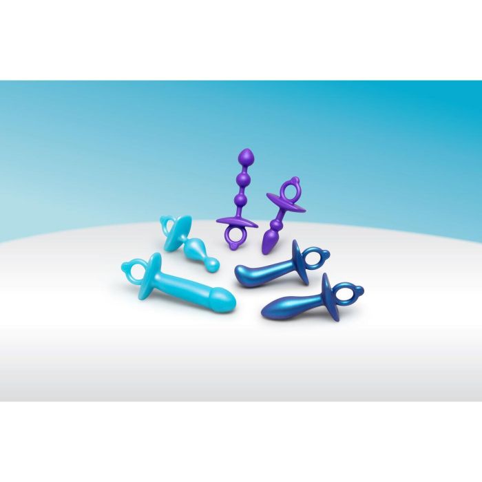 Plug Anal B-Vibe Azul (7,6 cm) 7 Plug Anal B-Vibe Azul (7,6 cm) 7