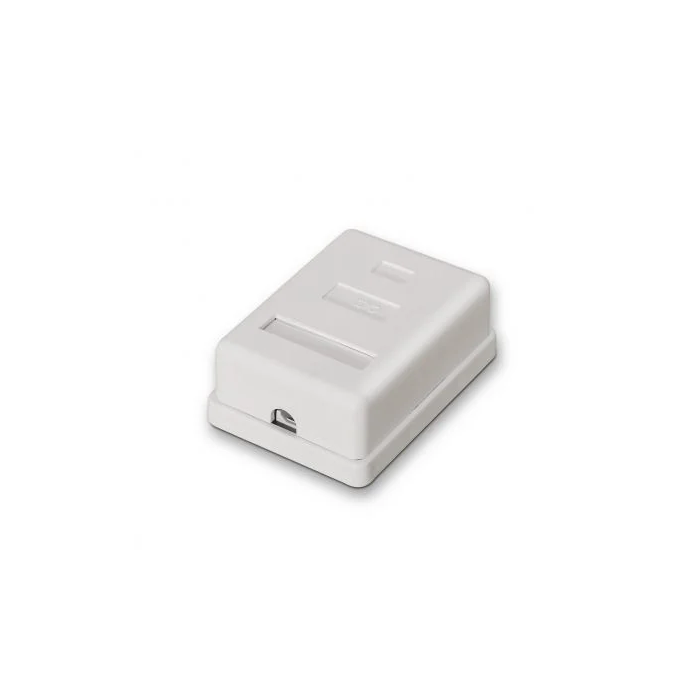 AISENS - ROSETA DE SUPERFICIE RJ45 CAT.6 FTP 1 TOMA, BLANCO 1
