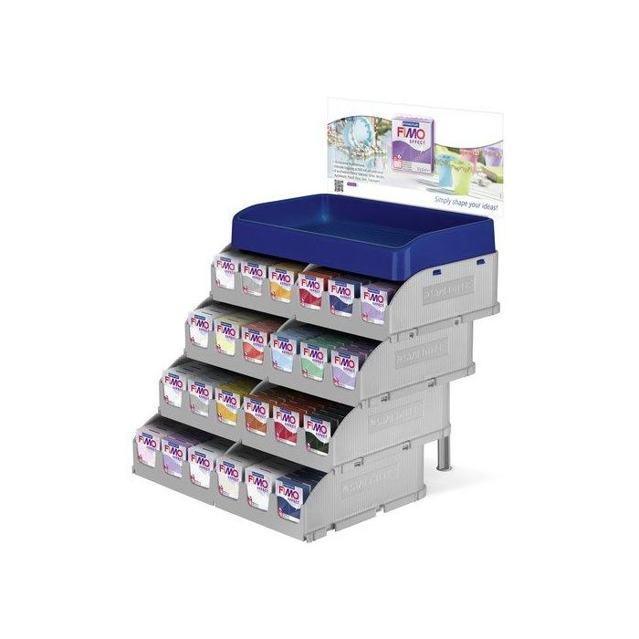 Pasta Modelar Fimo Effect 24 Colores Expositor De 288 (57 Gr.)