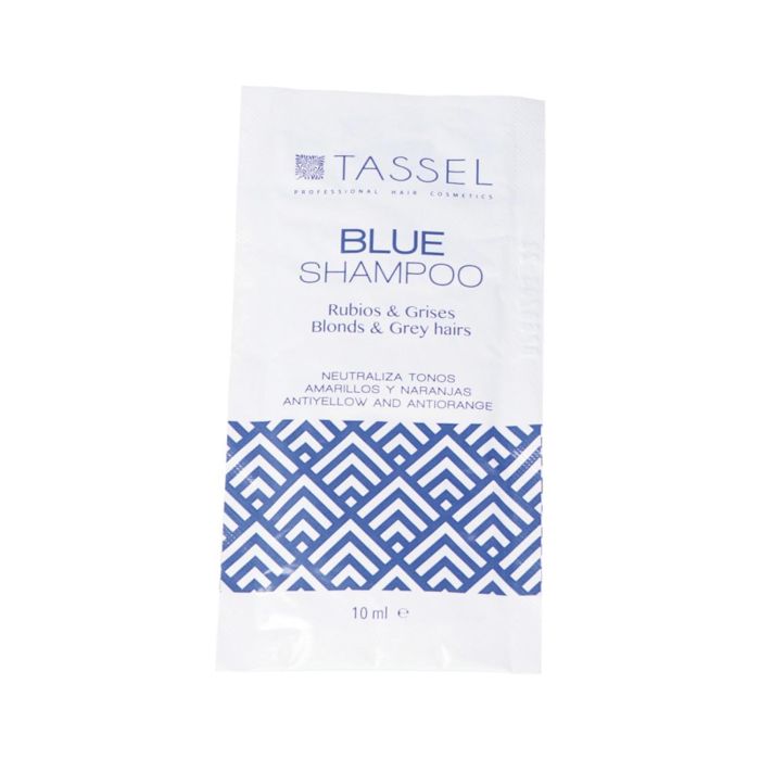 Eurostil Blue champú cabellos rubios y grises 10 ml Eurostil Blue champú cabellos rubios y grises 10 ml