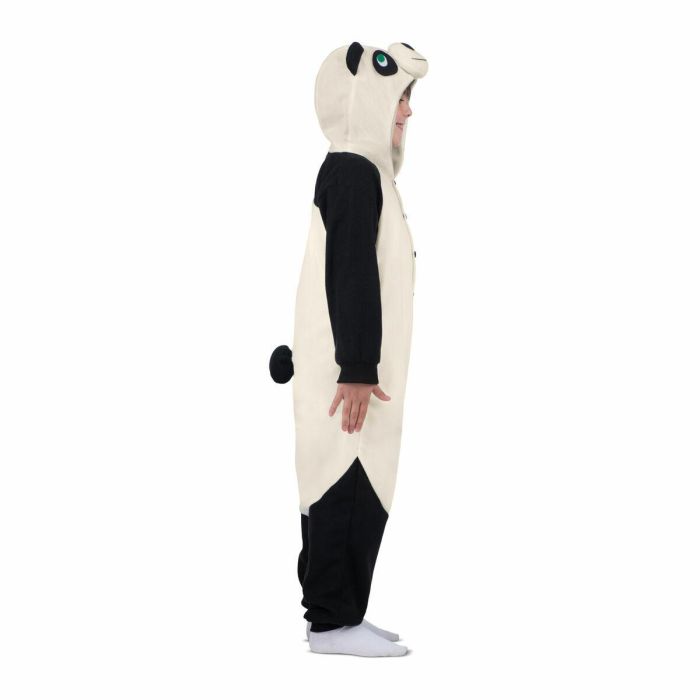 Disfraz infantil oso panda talla unica 9-13 años (kigurumi con capucha y cola) 3 Disfraz infantil oso panda talla unica 9-13 años (kigurumi con capucha y cola) 3