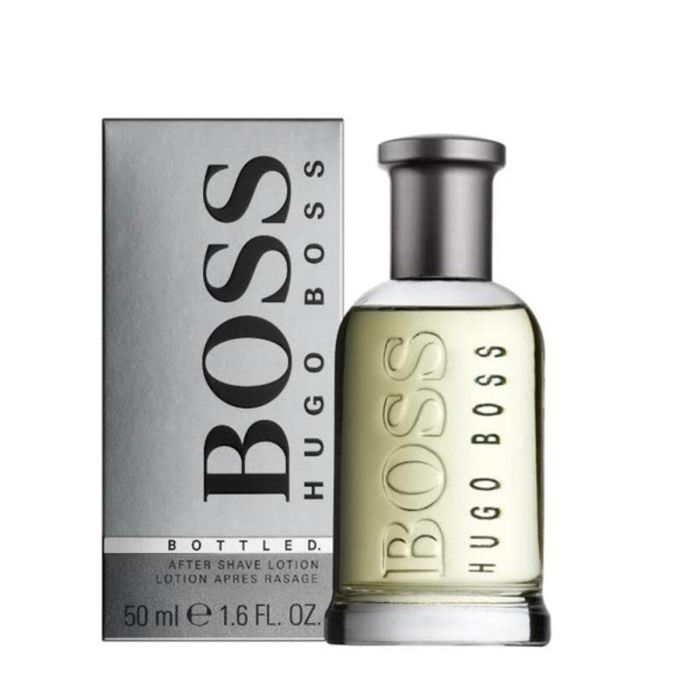 Boss Bottled Aftershave Loción 100 ml para Hombre. Fragancia Amaderada Especiada con Notas de Pomelo, Manzana Verde y Sándalo Boss Bottled Aftershave Loción 100 ml para Hombre. Fragancia Amaderada Especiada con Notas de Pomelo, Manzana Verde y Sándalo
