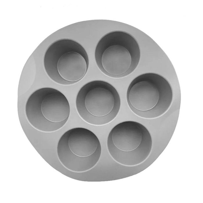 Molde Silicona 7 Huecos Air Fryer Quttin (24 Unidades) 5 Molde Silicona 7 Huecos Air Fryer Quttin (24 Unidades) 5