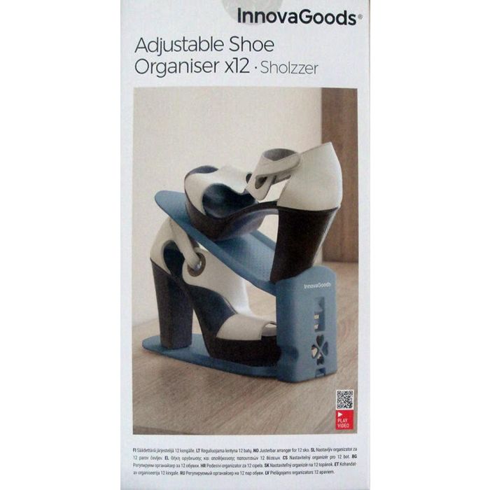 Organizador de Zapatos Regulable Sholzzer InnovaGoods 6 Unidades 1 Organizador de Zapatos Regulable Sholzzer InnovaGoods 6 Unidades 1