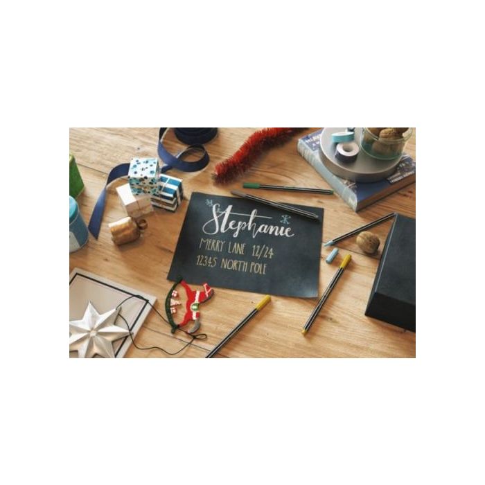 Stabilo Pen 68 Metallic Rotuladores C-Surtidos Metálicos Estuche De Metal 8 Ud 1