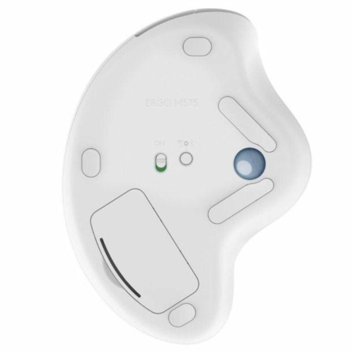 Logitech Mouse Ratón Ergo M575 Bluetooth, Trackball, Inalámbrico, 2000 ppp, Blanco 1 Logitech Mouse Ratón Ergo M575 Bluetooth, Trackball, Inalámbrico, 2000 ppp, Blanco 1