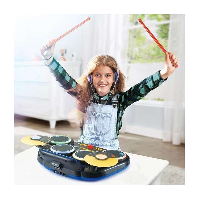 Kidi Dj Drums Batería Electrónica 80-572622 V-Tech 4 Kidi Dj Drums Batería Electrónica 80-572622 V-Tech 4