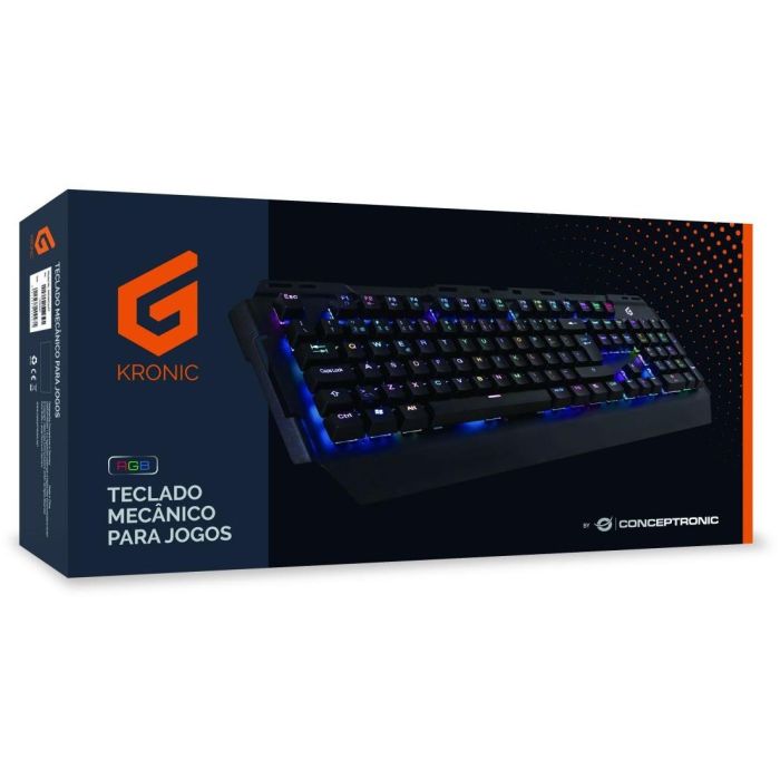 CONCEPTRONIC Gaming Tasta.. RGB. PT. Blue Switche portugies. 2 CONCEPTRONIC Gaming Tasta.. RGB. PT. Blue Switche portugies. 2