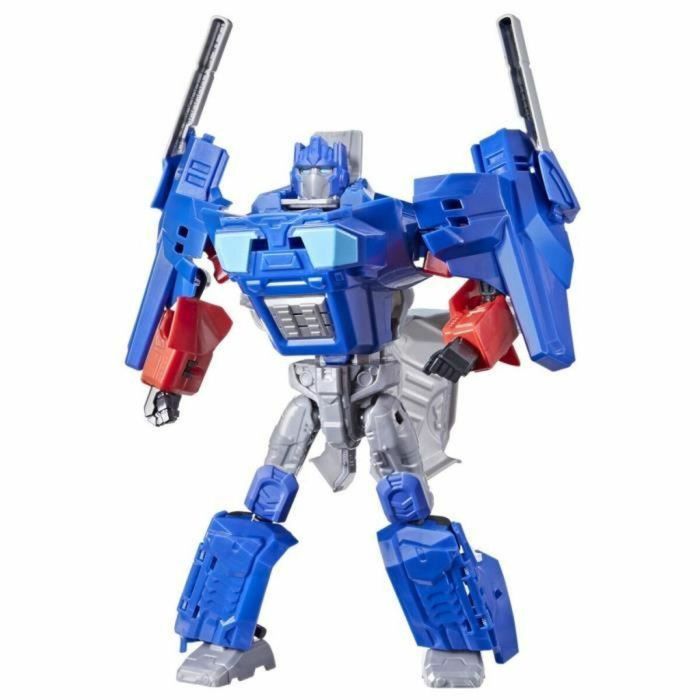 Transformers One Figura de acción 2 en 1 Optimus Prime (Orion Pax) de 10 pulgadas, se convierte en máscara, juguetes interactivos para niñas y niños 4