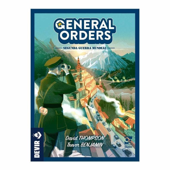 Devir General Orders: Juego de Mesa Segunda Guerra Mundial para 2 Jugadores, 30 Min, 14 Años 1 Devir General Orders: Juego de Mesa Segunda Guerra Mundial para 2 Jugadores, 30 Min, 14 Años 1