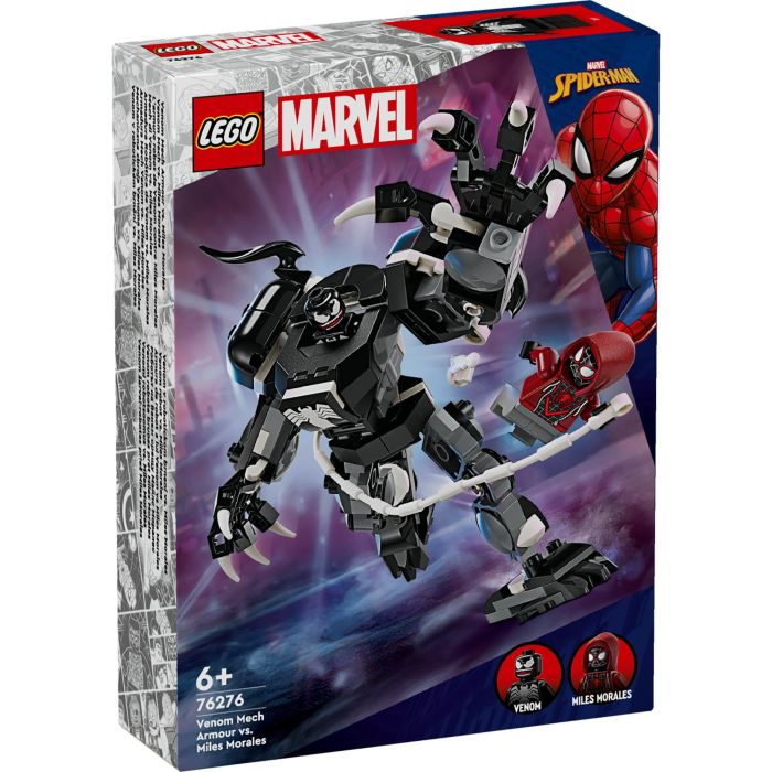 LEGO 76276 Marvel Armadura robótica de Venom contra Miles Morales, juguete de construcción con minifiguras 8 LEGO 76276 Marvel Armadura robótica de Venom contra Miles Morales, juguete de construcción con minifiguras 8
