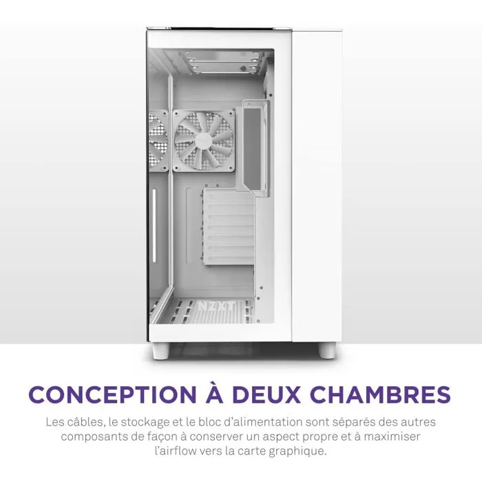 Nzxt Caja Semitorre H9 Elite Cristal Templado Soporte RGB Blanco 2 Nzxt Caja Semitorre H9 Elite Cristal Templado Soporte RGB Blanco 2