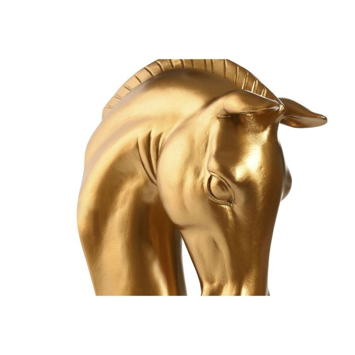 DKD Home Decor Lámpara Aplique de Pared Colonial Resina Diseño Caballo Dorado Negro E27 50W 50.5cm Alto 5 DKD Home Decor Lámpara Aplique de Pared Colonial Resina Diseño Caballo Dorado Negro E27 50W 50.5cm Alto 5