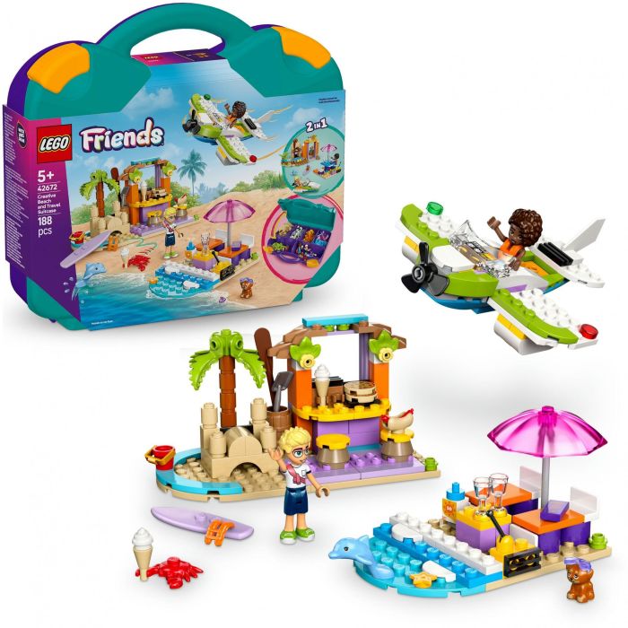 Lego Friends Juego de Construcción Portátil de Playa Creativa en Maleta de Viaje - Ideal para Niños de 5 Años en Adelante 13 Lego Friends Juego de Construcción Portátil de Playa Creativa en Maleta de Viaje - Ideal para Niños de 5 Años en Adelante 13