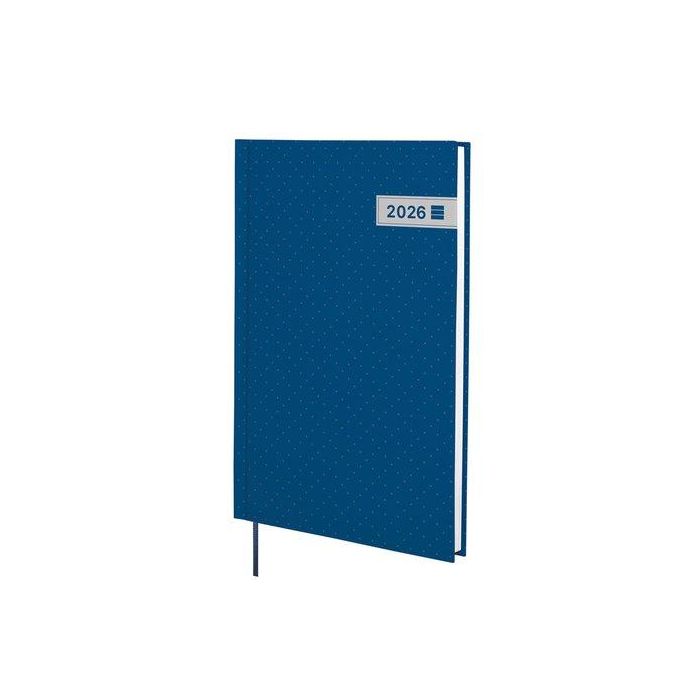 Agenda Anual (2026) Catalan Finocam Dynamic Porto Cosida Tapa Extra Y10 140X204 S/V Blau