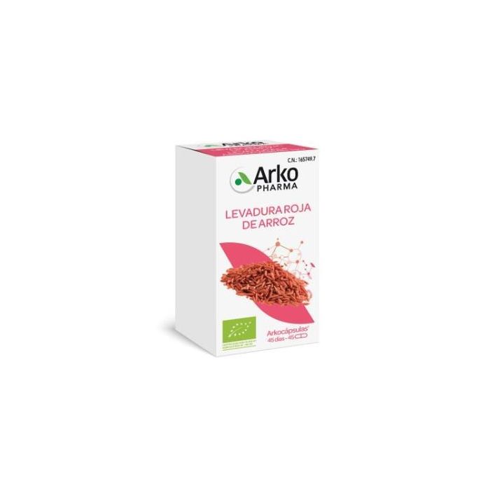 Levadura Roja De Arroz 45Arkocapsulas. Bio Levadura Roja De Arroz 45Arkocapsulas. Bio