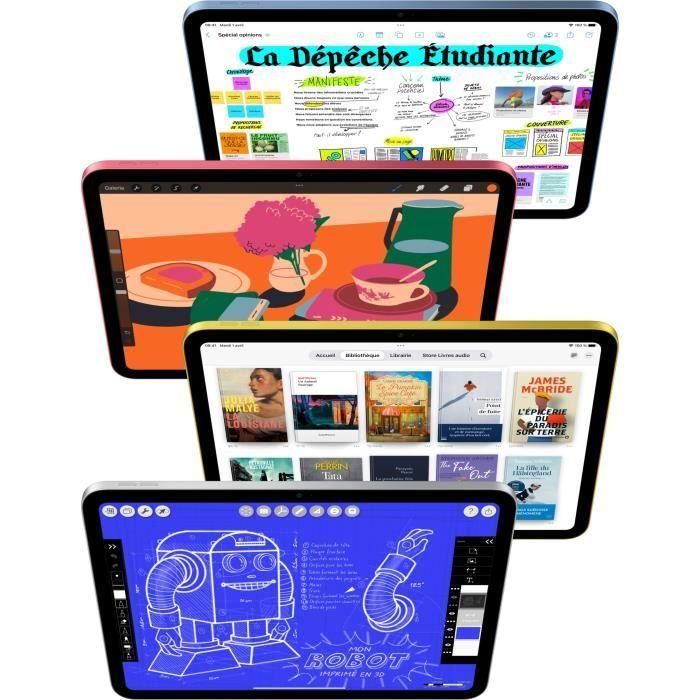 APPLE - iPad A16 (2025) - 11 - Wi-Fi - 256 GB - Azul 2 APPLE - iPad A16 (2025) - 11 - Wi-Fi - 256 GB - Azul 2