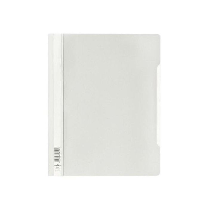 Dosier Fastener Durable 2570 A4+ Transp. Blanco 50 unidades