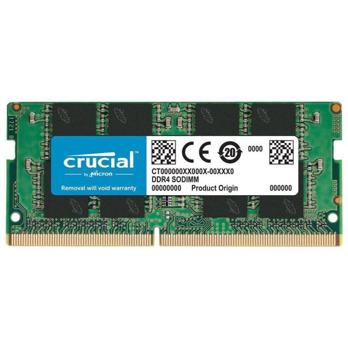 Crucial Memoria RAM DDR4 8GB SODIMM 3200 MHz PC4-25600 CL22