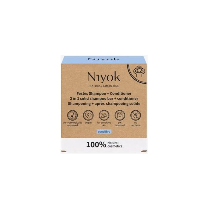 Champu + Acondicionador Solido Sensible 80 Gr Champu + Acondicionador Solido Sensible 80 Gr