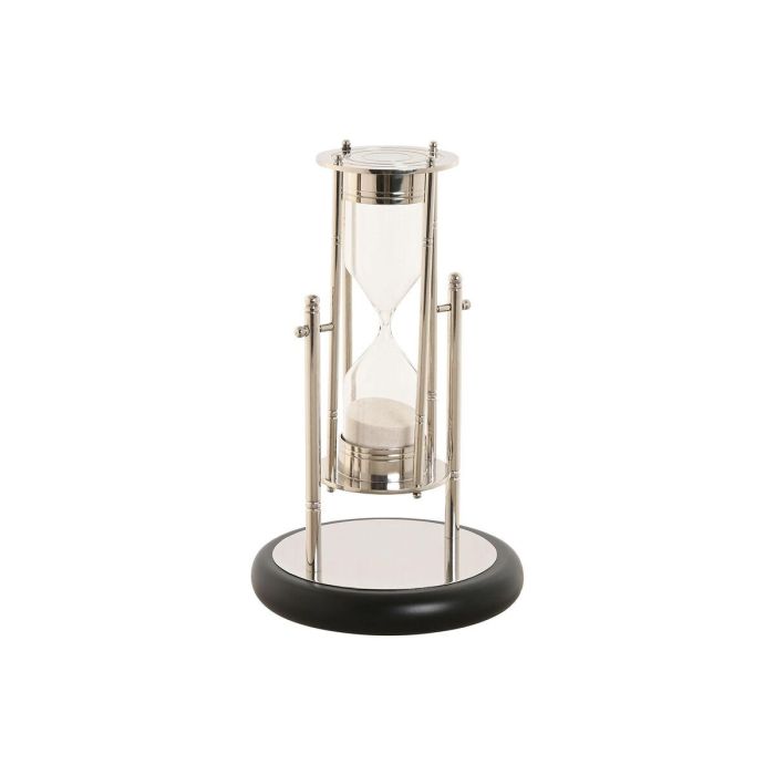 Reloj De Arena Vintage DKD Home Decor Negro Plateado 15 x 26 x 15 cm Reloj De Arena Vintage DKD Home Decor Negro Plateado 15 x 26 x 15 cm