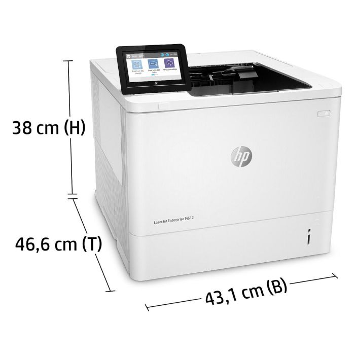 HP Impresora laser monocromo LaserJet Enterprise M612dn 7