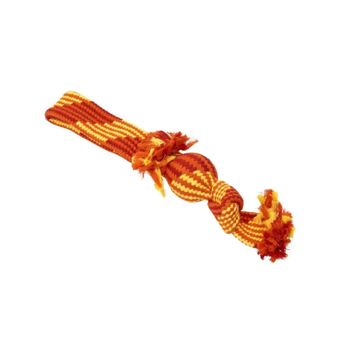Buster Tuggersqueak Rope Con Pelota Naranja M