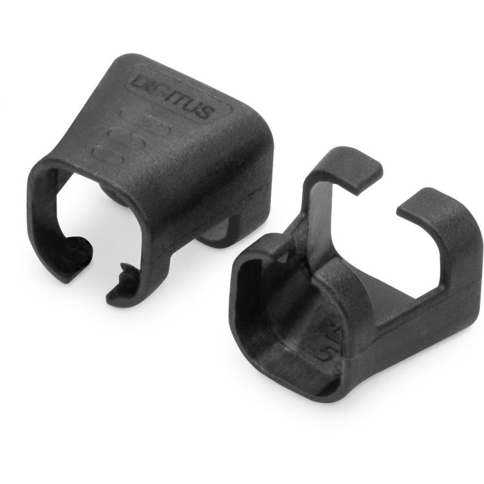 Digitus Clips de Color para Cables Patch RJ45 Cat5e/6, Negro, PVC, 100 Unidades 3 Digitus Clips de Color para Cables Patch RJ45 Cat5e/6, Negro, PVC, 100 Unidades 3