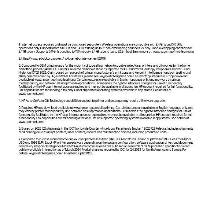 HP Impresora Monocromo LaserJet M207dw Laser Inalámbrica Doble Cara 19