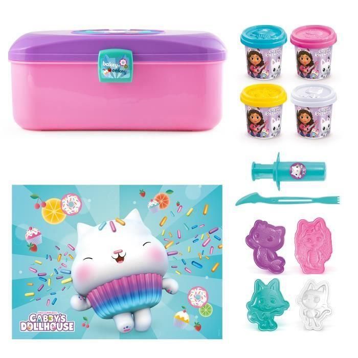 Canal Toys GAB 003 Gabby y la Casa Mágica Estuche de Plastilina 4