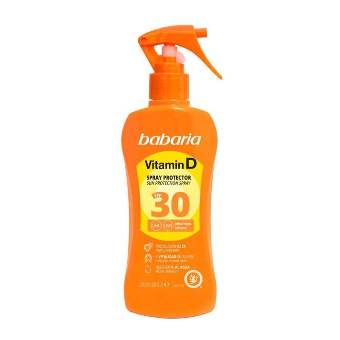 Babaria Spray Protector Vitamina D SPF30 200 ml Vaporizador