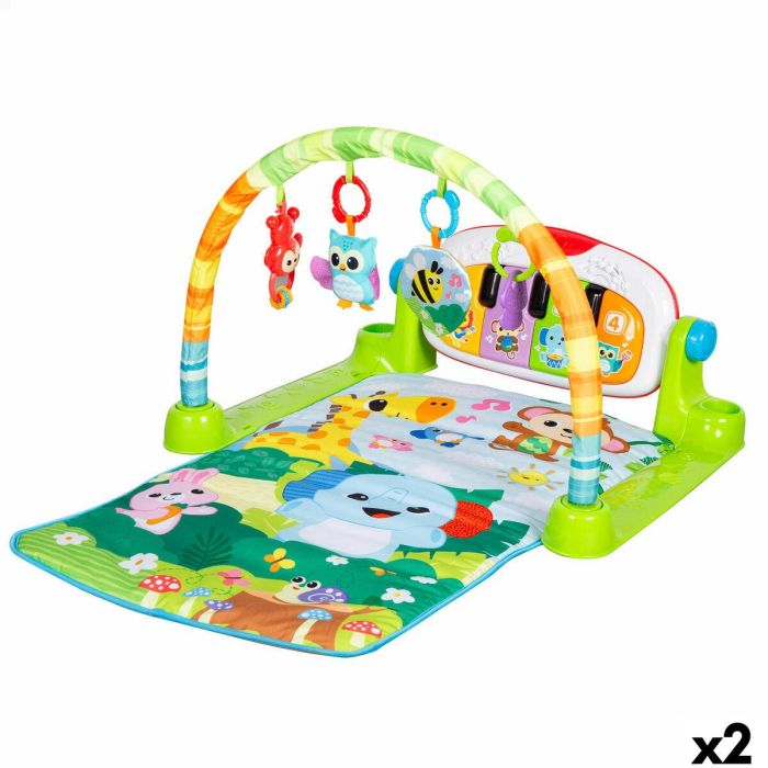 Alfombra de juego Winfun Tela Plástico 63 x 43 x 91 cm (2 Unidades) 0 Alfombra de juego Winfun Tela Plástico 63 x 43 x 91 cm (2 Unidades) 0