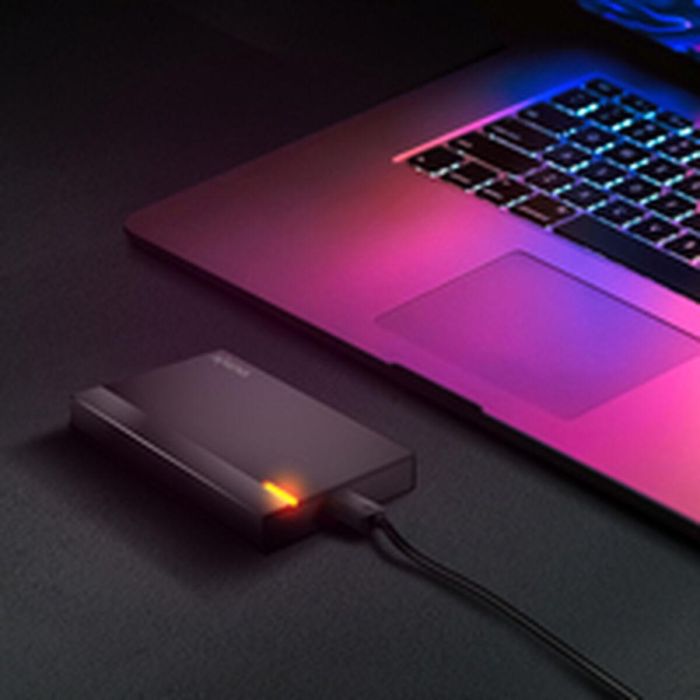 AISENS - CAJA EXTERNA 2,5" ASE-2524B 9.5MM SATA A USB 3.0/USB3.1 GEN1, NEGRA 5