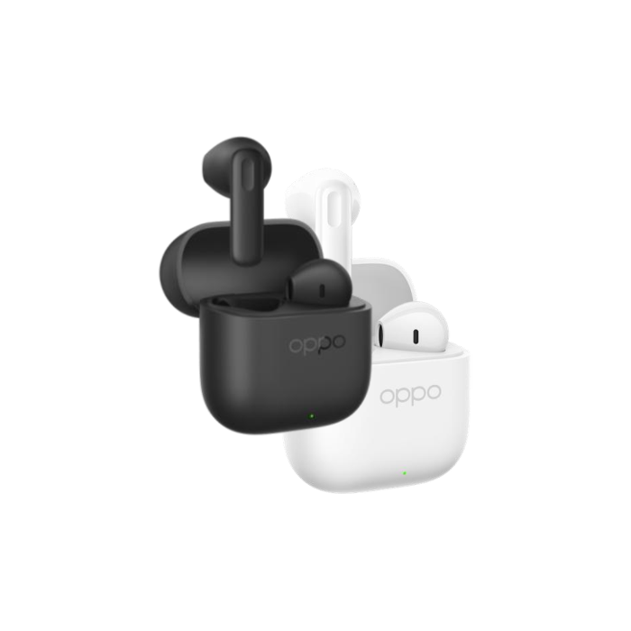 Oppo Enco Buds3 Auriculares True Wireless Stereo (TWS) Bluetooth para Llamadas/Música, IP55, Resistente al Polvo y Salpicaduras, Blanco