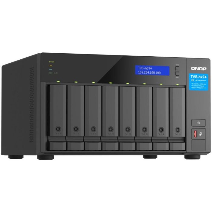 QNAP TVS-H874X-I9-64G NAS 8-Bahías QuTS hero Intel Core i9-12900 16-core 64GB RAM DDR4 3 QNAP TVS-H874X-I9-64G NAS 8-Bahías QuTS hero Intel Core i9-12900 16-core 64GB RAM DDR4 3