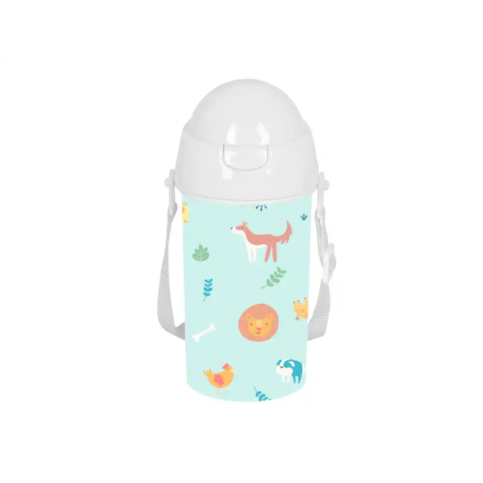 Safta Botella portaliquidos 500 ml apertura automatica con pajita preescolar 0 Safta Botella portaliquidos 500 ml apertura automatica con pajita preescolar 0