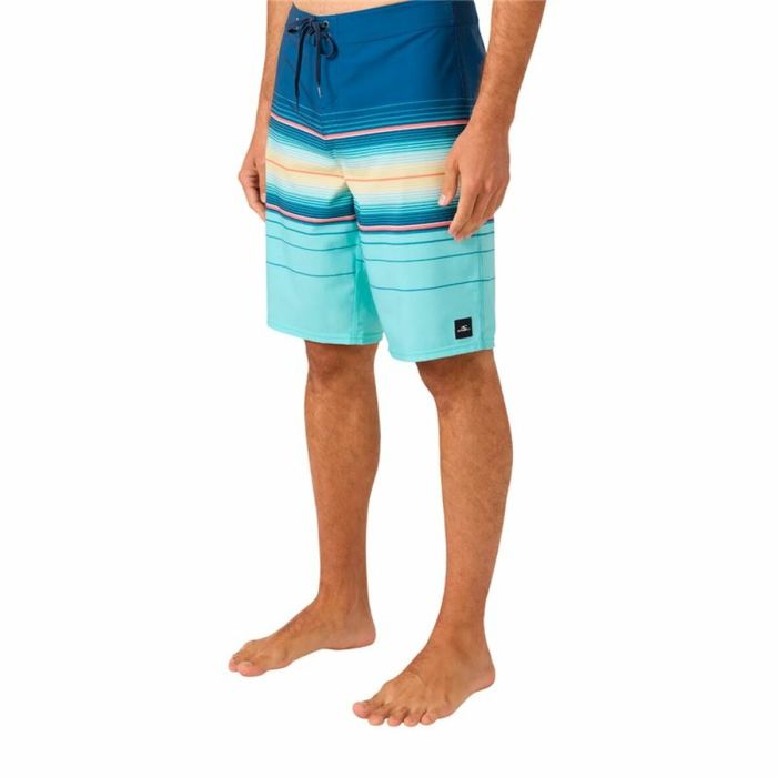 Bañador Hombre O'Neill Hyperfreak Heat Stripe 21" Azul 1 Bañador Hombre O'Neill Hyperfreak Heat Stripe 21" Azul 1