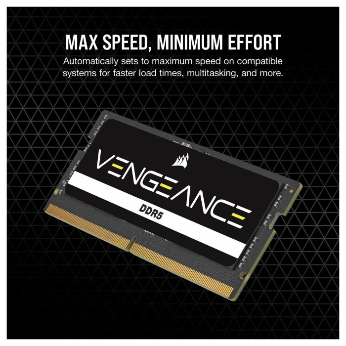 Corsair Vengeance CMSX16GX5M1A5600C48 Memoria RAM DDR5 16GB (1x16GB) 5600MHz CL48 para Portátil
