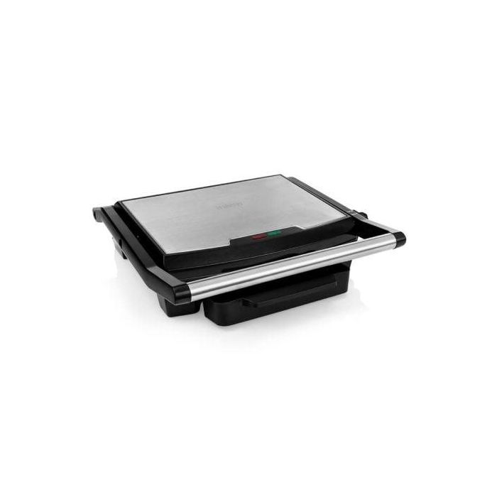 Princess 112416 Grill Eléctrico Panini 2000W | Superficie 30x24cm | Revestimiento Antiadherente para Carnes y Verduras