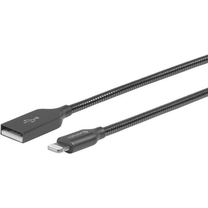 eSTUFF Lightning Cable MFI 0,5m Gunmetal 1 eSTUFF Lightning Cable MFI 0,5m Gunmetal 1