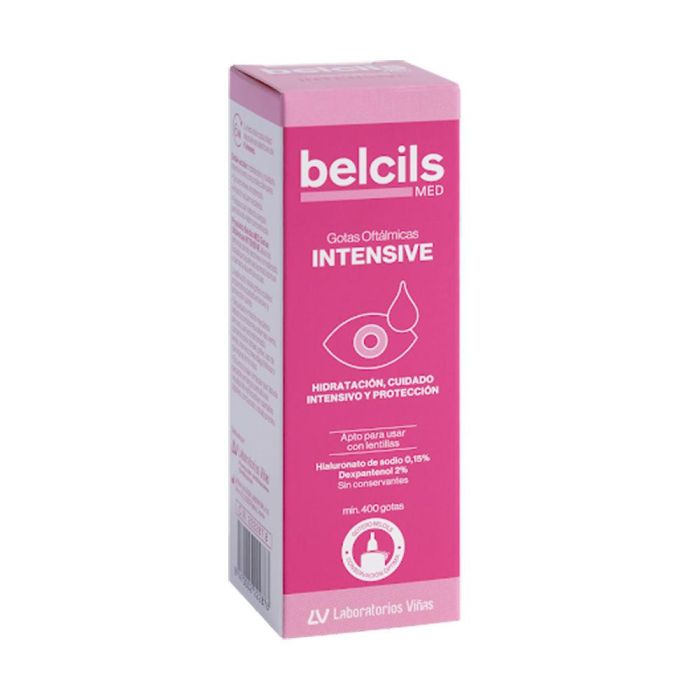 Belcils Med Gotas Oftálmicas Intensive Para Ojo Seco Con Hialuronato Y Dexpantenol - 10 ml
